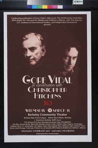 Gore Vidal In Conversation With Christopher Hitchens
