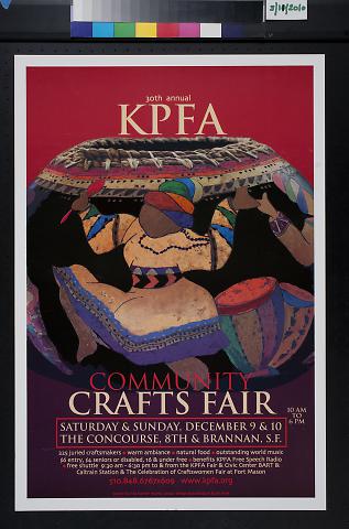 30th Annual KPFA Community Crafts Fair