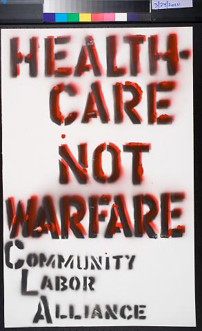 Health Care Not Warfare