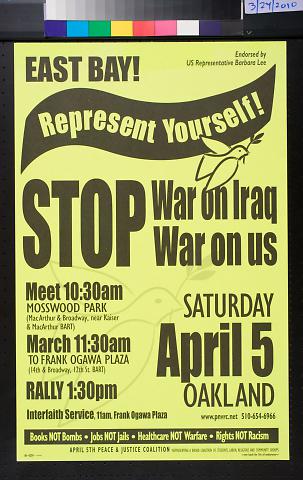Stop War on Iraq, War on Us