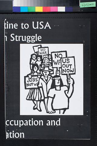 From Palestine to USA : United in Struggle Against War, Occupation and Explotation [exploitation]