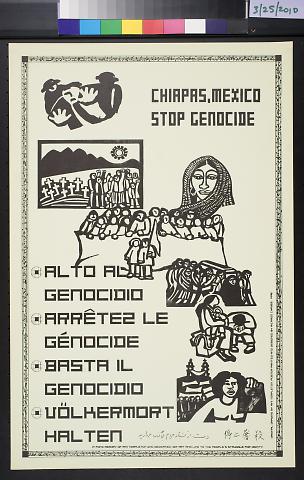 Chiapas, Mexisco / Stop Genocide