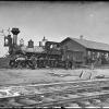 Wyoming Station, Engine No. 23 on Main Track