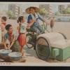 untitled (child offering water to street sweeper)