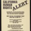 California Human Rights Alert