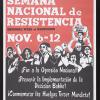 Semana Nacional De Resistencia