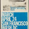 March April 24 San Francisco, Wash. DC