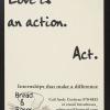 Love is an action