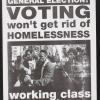 Voting Won't Get Rid of Homelessness