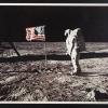 Aldrin & Old Glory on the Moon