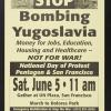 Stop Bombing Yugoslavia