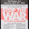 Stop the War At Home & Abroad!