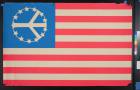 untitled (peace symbol and American flag)