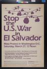 Stop the U.S. War in El Salvador