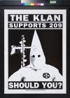 The Klan Supports 209