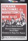 Semana Nacional De Resistencia
