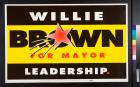 Brown for Mayor