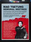 Mao Tsetung Memorial Meetings
