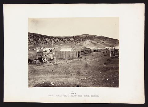 Bear River City, Near The Coal Fields from The Great West Illustrated in a Series of Photographic Views Across the Continent