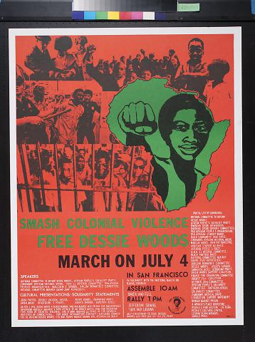 Smash Colonial Violence Free Dessie Woods March on July 4