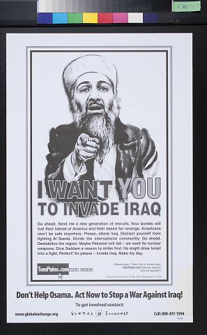 I Want You to Invade Iraq