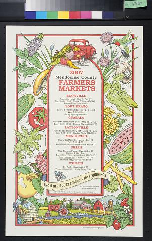 2007 Mendocino County Farmers Markets