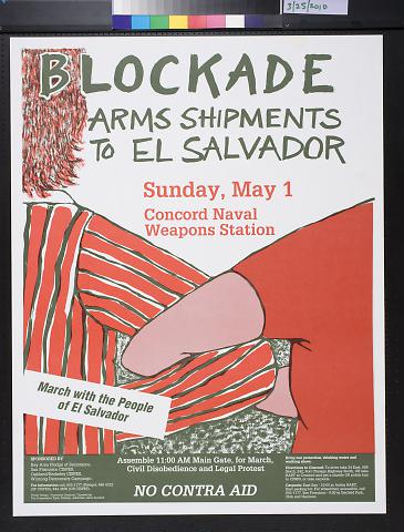 Blockade Arms Shipments to El Salvador