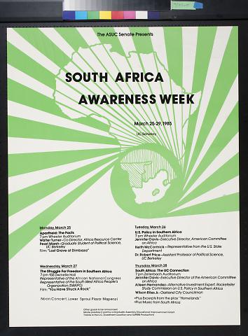 South Africa Awareness Week