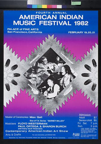American Indian Music Festival 1982
