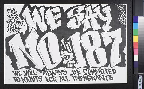 We Say No to 187