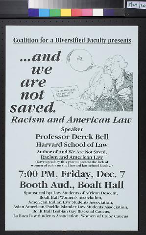 ...And We Are Not Saved.: Racism and American Law