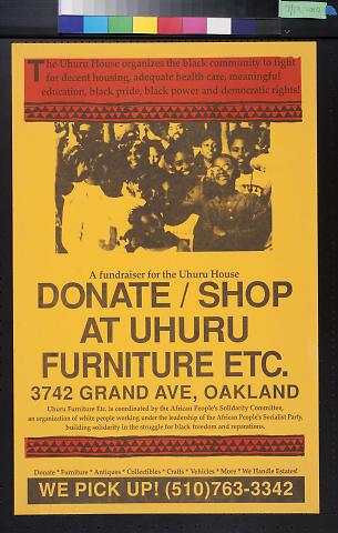 Donate/Shop At Uhuru Furniture Etc.