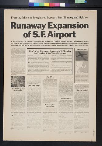 Runaway Expansion of S.F. Airport