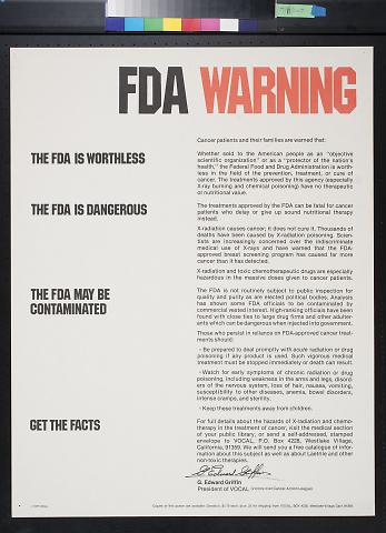 FDA Warning