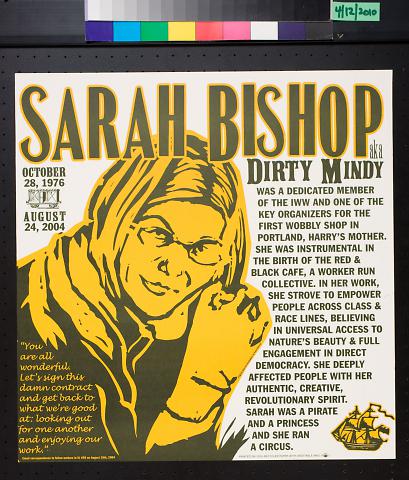 Sarah Bishop aka Dirty Mindy