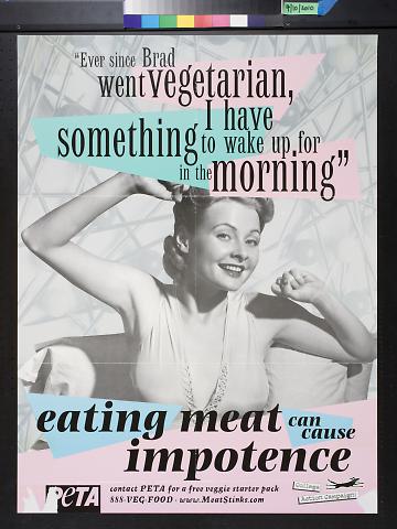 Eating meat can cause impotence