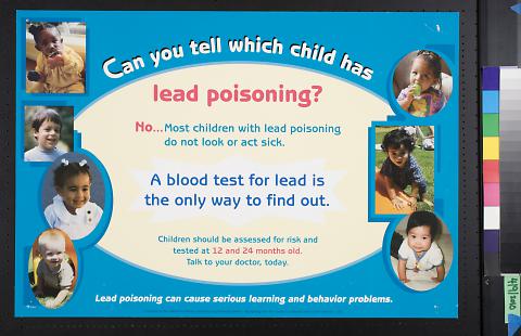 Can you tell which child has lead poisoning?