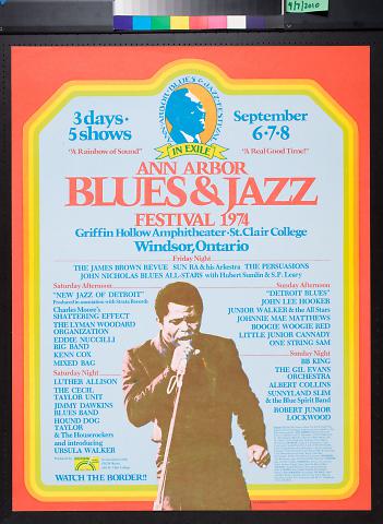 Ann Arbor Blues & Jazz Festival 1974