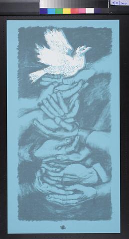 untitled (dove and hands)