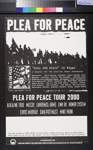 Plea For Peace Tour 2000