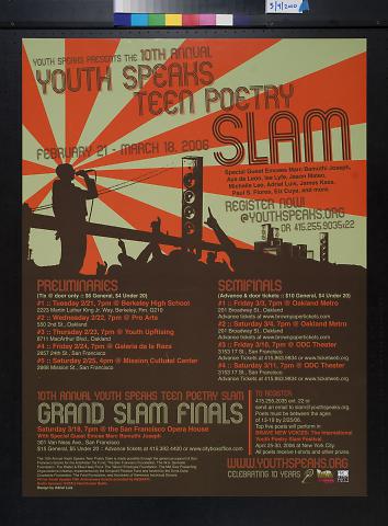 10th Annual Youth Speaks Teen Poetry Slam
