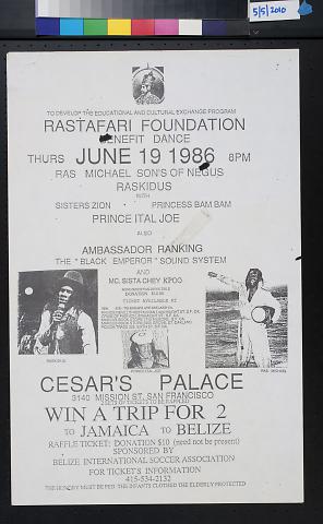 Rastafari Foundation Benefit Dance