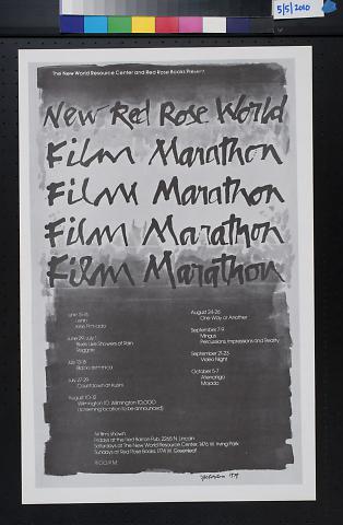 New Red Rose World Film Marathon