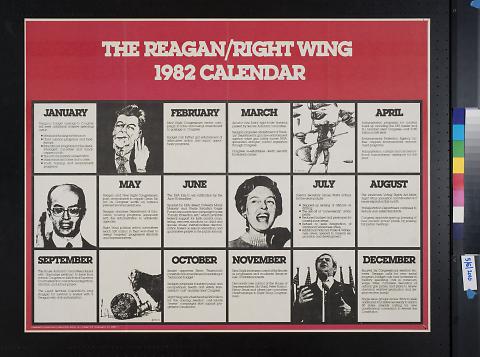 The Reagan/Right Wing 1982 Calendar