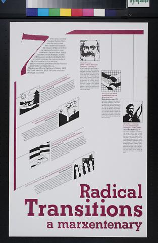 Radical Transitions: a marxentenary