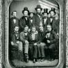 Untitled (Eleven Men with Beards, Top Hats and Vests)