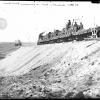 Construction Train on Embankment, Granite Canyon