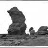 Eagle's Nest, Red Buttes near Red Buttes Station, U.P.R.R., Soft Red Sandstone, about 80 Feet High