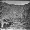 Construction Bridge, Weber Canyon at Devil's Gate