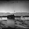 Steamer Kate Conner, Bear River, Wasatch Mountains in Foreground